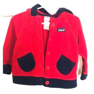 Patagonia red jacket